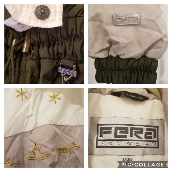 Vtg. FERA SKIWEAR SKI SUIT - Picture 8 of 13